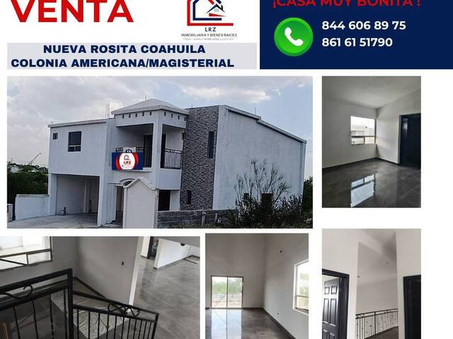 #283 - CASA-HABITACIÓN para Venta en San Juan de Sabinas - CH - 2