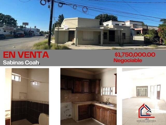 #287 - CASA-HABITACIÓN para Venta en Sabinas - CH - 3