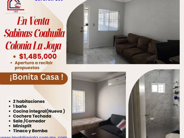 #291 - casa para Venta en Sabinas - CH - 2