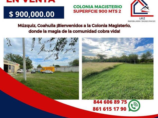 #293 - Terreno para Venta en Múzquiz - CH - 1