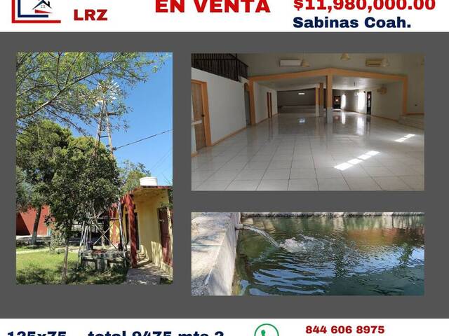 #295 - CASA DE CAMPO/GRANJA para Venta en Sabinas - CH - 2