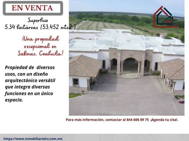 #296 - casa para Venta en Sabinas - CH - 1